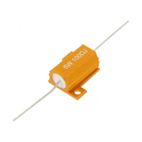 Rezistor Bobinat 100Ω 5W Axial | Electronic-mag.ro | Componente Electronice