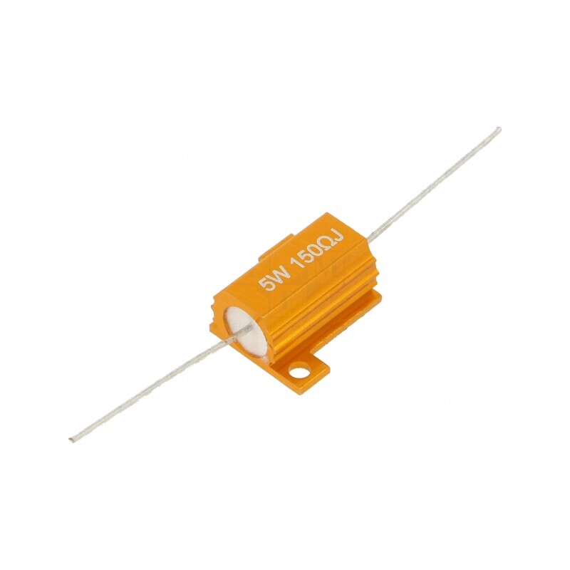 Rezistor bobinat 150Ω 5W axial | Electronic-mag.ro | Componente Electronice