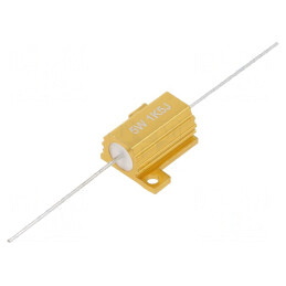Rezistor Bobinat cu Radiator 1,5kΩ 5W Axial | Electronic-mag.ro | Componente Electronice