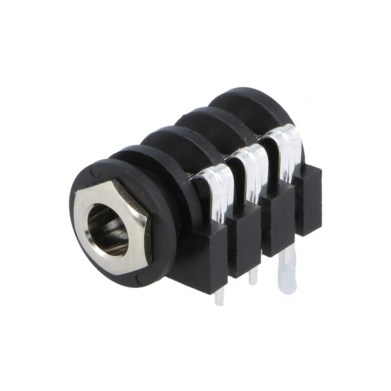 Soclu Jack 6,3mm Stereo cu Întrerupător Dublu | Electronic-mag.ro | Componente Electronice