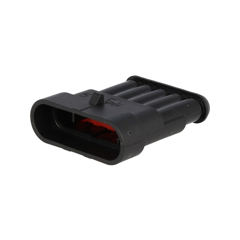 Conector Superseal 1.5 Tată 5-PIN 40-125°C | Electronic-mag.ro | Componente Electronice