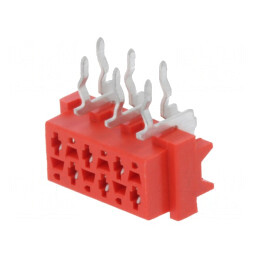 Micro-MaTch Soclu Mamă 6 Pin THT PCB 2x3 | Electronic-mag.ro | Componente Electronice