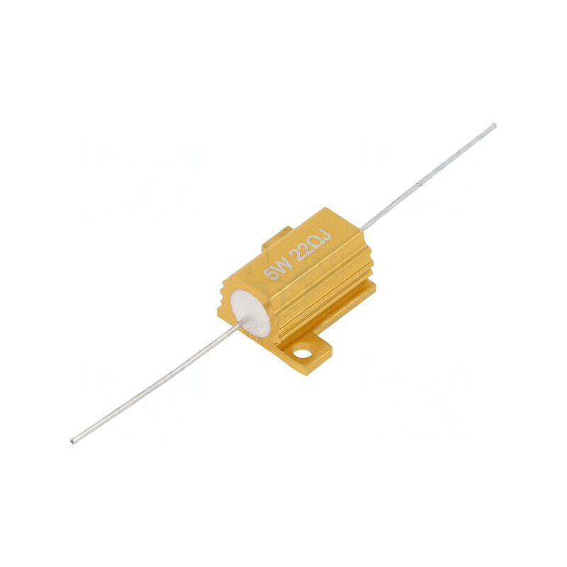 Rezistor bobinat 22Ω 5W axial | Electronic-mag.ro | Componente Electronice Rezistor bobinat 22Ω 5W axial | Electronic-mag.ro | Componente Electronice