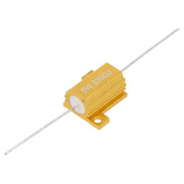 Rezistor Bobinat cu Radiator 330Ω 5W Axial | Electronic-mag.ro | Componente Electronice