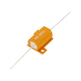 Rezistor Bobinat cu Radiator 39Ω 5W Axial | Electronic-mag.ro | Componente Electronice
