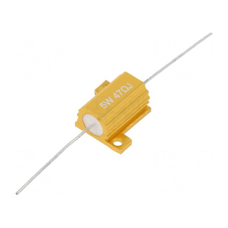 Rezistor Bobinat 47Ω 5W Axial | Electronic-mag.ro | Componente Electronice