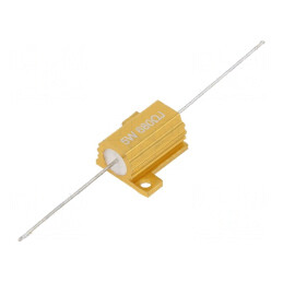 Rezistor Bobinat 680Ω 5W Axial | Electronic-mag.ro | Componente Electronice