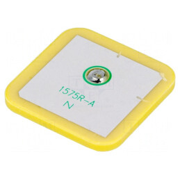 Antenă GPS Ceramică 50Ω 25x25x2mm RHCP | Electronic-mag.ro | Componente Electronice