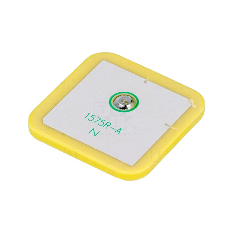 Antenă GPS Ceramică 50Ω 25x25x2mm RHCP | Electronic-mag.ro | Componente Electronice