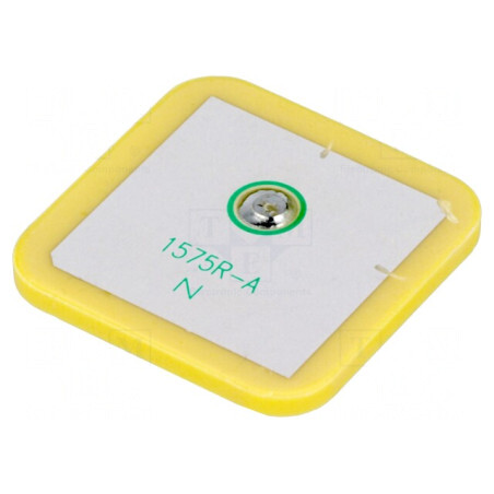 Antenă GPS Ceramică 50Ω 25x25x2mm RHCP | Electronic-mag.ro | Componente Electronice