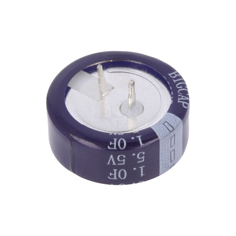 Supercondensator 1F 5.5VDC THT | Electronic-mag.ro | Componente Electronice