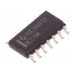 Circuit Digital Flip-Flop Resetabil 2 Canale SMD SO14 | Electronic-mag.ro | Componente Electronice