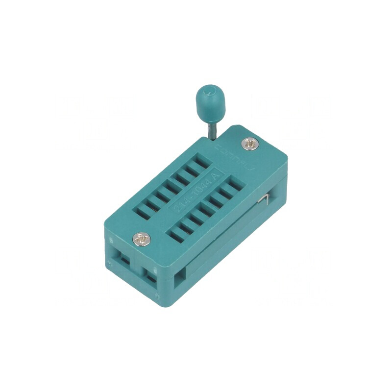 Soclu ZIF DIP14 7,62mm THT Demontabil | Electronic-mag.ro | Componente Electronice
