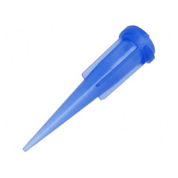 Ac de Plastic 1,25mm Luer Lock 22mm Drept