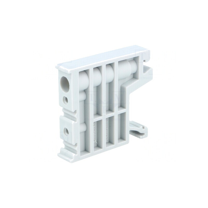 Casetă gri poliamidă 10mm TS35 25-120°C UL94V-0 | Electronic-mag.ro | Componente Electronice