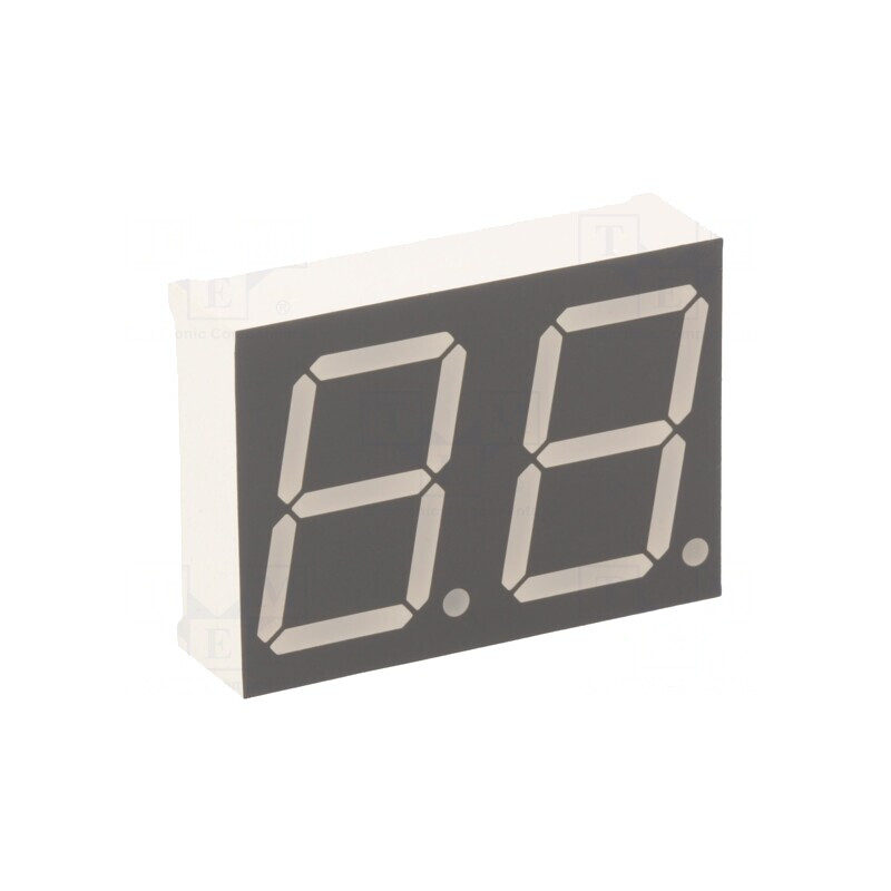 Afișaj LED 7 Segmente 0.8 Inch Roșu | Electronic-mag.ro | Componente Electronice