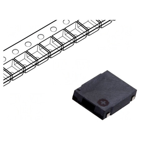 Semnalizator Electromagnetic SMD 2730Hz | Electronic-mag.ro | Componente Electronice
