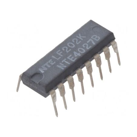 Flip-Flop Digital JK 2 Canale 4 Intrări CMOS DIP16 | Electronic-mag.ro | Componente Electronice