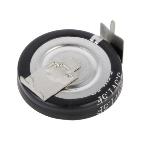 Supercondensator THT 1,5F 5,5V 19,2x4,8mm | Electronic-mag.ro | Componente Electronice