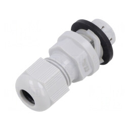 Garnitură de etanșare M16 IP68 poliamidă gri | Electronic-mag.ro | Componente Electronice