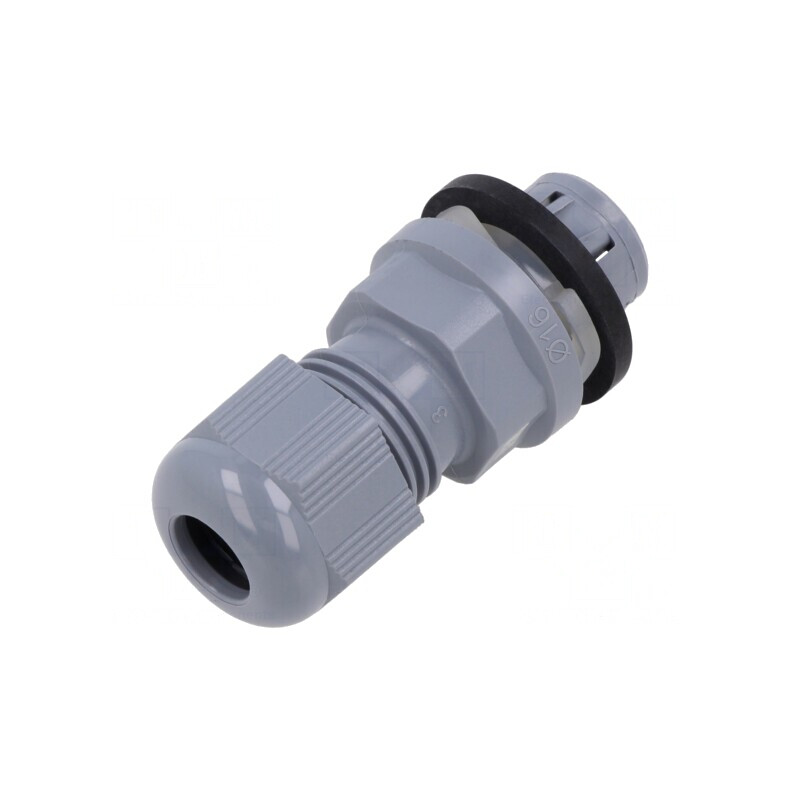 Garnitură Etanșare M16 IP68 Poliamidă Gri | Electronic-mag.ro | Componente Electronice