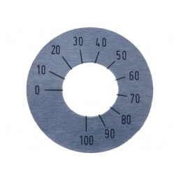 Scală; Gamă: 0 ÷ 100,270°; Ø26mm; Øorif: 10mm