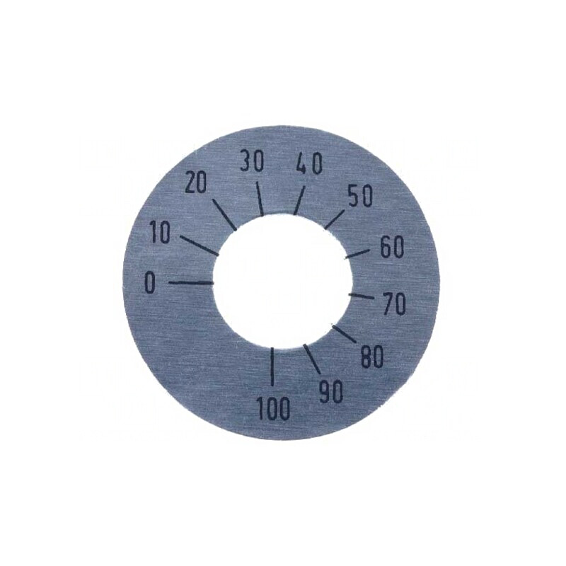 Scală Gama 0-100 270° Ø26mm 10mm | Electronic-mag.ro | Componente Electronice Scală Gama 0-100 270° Ø26mm 10mm | Electronic-mag.ro | Componente Electronice