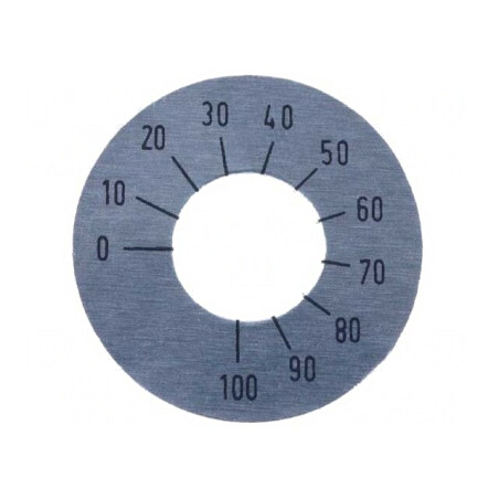Scală Gama 0-100 270° Ø26mm 10mm | Electronic-mag.ro | Componente Electronice