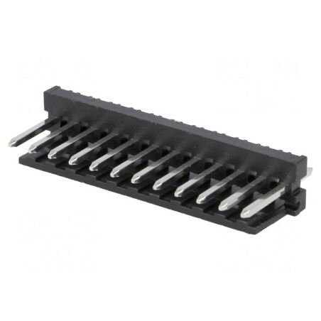 Soclu cablu-placă tată 12 pini 3.96mm THT cositorit | Electronic-mag.ro | Componente Electronice