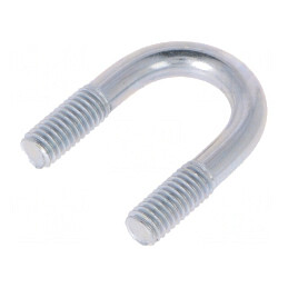 Bridă U Zincată 13mm pentru Fixare Țevi | Electronic-mag.ro | Componente Electronice