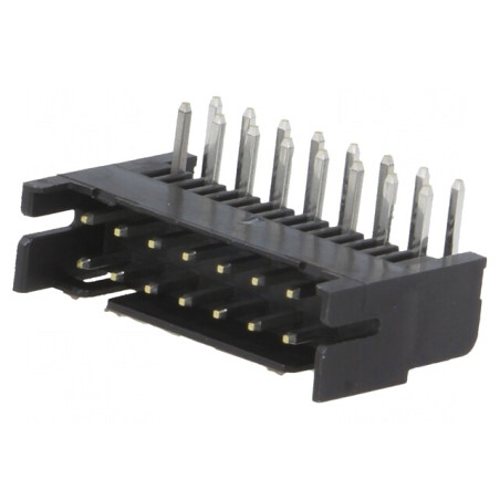 Conector PCB-cablu 16 pini 2mm THT | Electronic-mag.ro | Componente Electronice