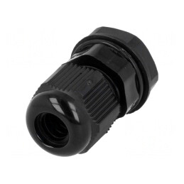 Garnitură de etanşare neagră M12 IP68 poliamidă | Electronic-mag.ro | Componente Electronice