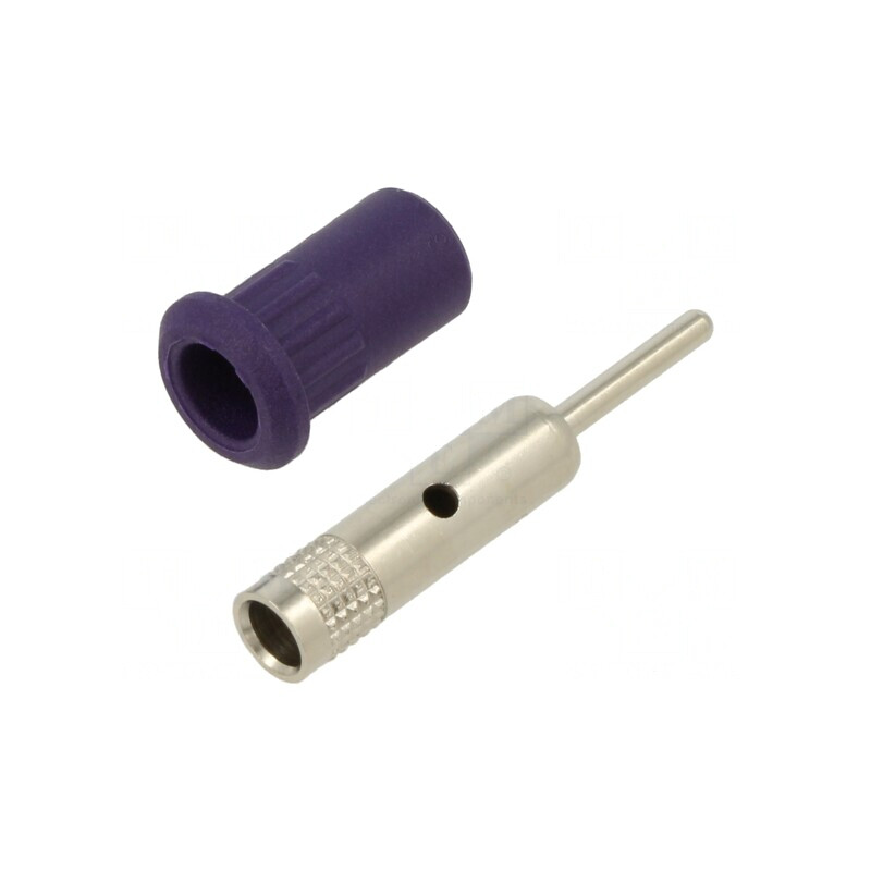 Soclu banană violet 4mm 25A 30VAC 60VDC pe panou | Electronic-mag.ro | Componente Electronice Soclu banană violet 4mm 25A 30VAC 60VDC pe panou | Electronic-mag.ro | Componente Electronice