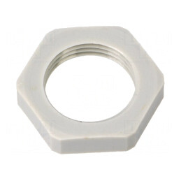 Piuliţă metrică poliamidă gri 26mm PMAFIX MN | Electronic-mag.ro | Componente Electronice