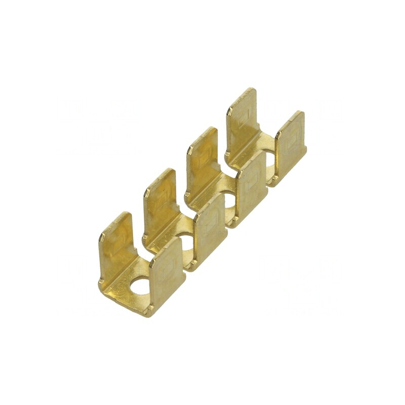 Conector Tată Dublă Alamă 6,4mm x 0,8mm M3 | Electronic-mag.ro | Componente Electronice