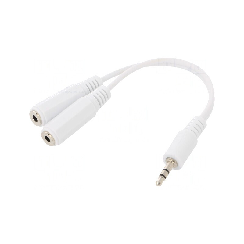 Cablu Audio Jack 3.5mm Alb 0.1m | Electronic-mag.ro | Componente Electronice Cablu Audio Jack 3.5mm Alb 0.1m | Electronic-mag.ro | Componente Electronice