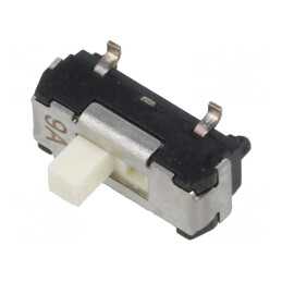 Comutator Glisant 2 Poz SPDT 0.2A 12V SMT | Electronic-mag.ro | Componente Electronice