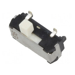 Comutator Glisant 2 Poz SPDT 0,2A 12VDC SMT | Electronic-mag.ro | Componente Electronice