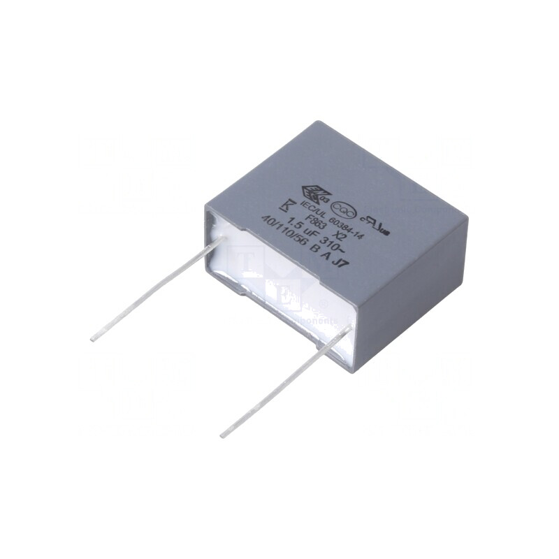 Condensator Polipropilenă 1.5uF THT | Electronic-mag.ro | Componente Electronice