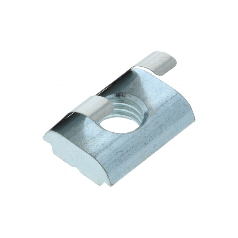 Piuliță cu arc lamelar pentru profile 10mm oțel zincat | Electronic-mag.ro | Componente Electronice Piuliță cu arc lamelar pentru profile 10mm oțel zincat | Electronic-mag.ro | Componente Electronice
