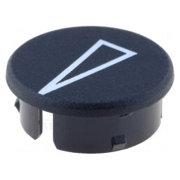 Capac indicator poliamidă neagră 20-70°C | Electronic-mag.ro | Componente Electronice