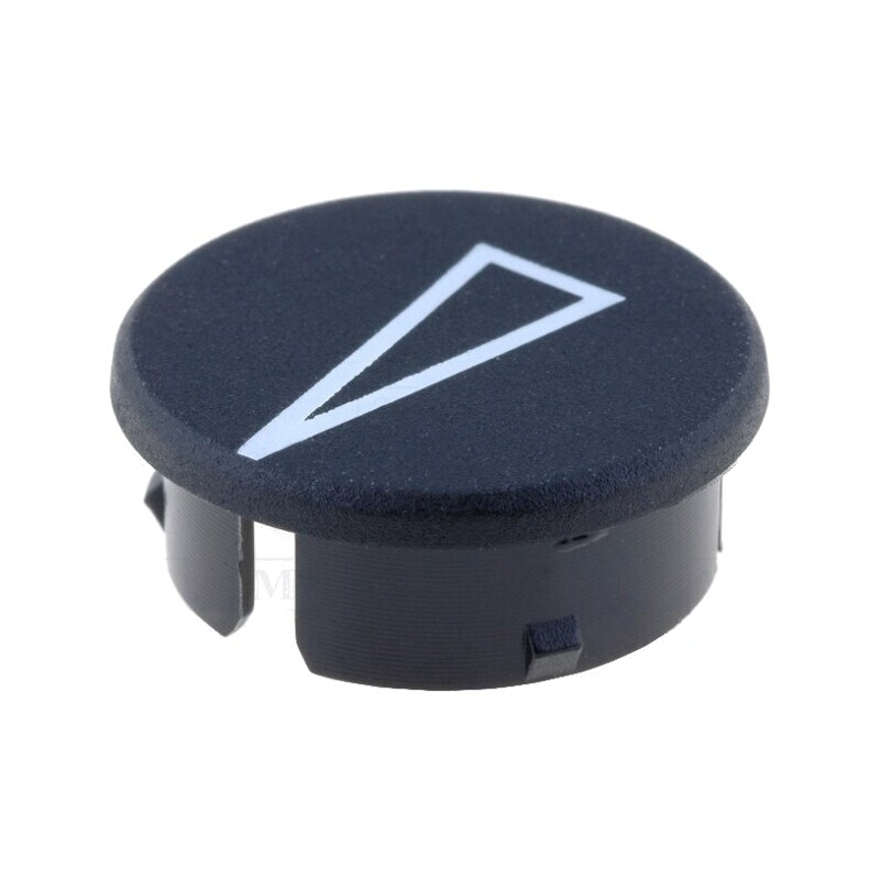 Capac indicator poliamidă neagră 20-70°C | Electronic-mag.ro | Componente Electronice