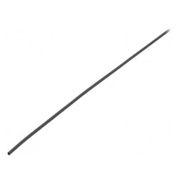 Manşon termocontractabil negru 1,2mm 1m | Electronic-mag.ro | Componente Electronice