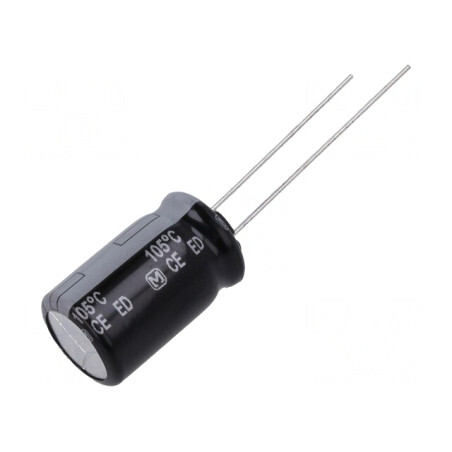 Condensator Electrolitic THT 10uF 450VDC 12,5x20mm | Electronic-mag.ro | Componente Electronice