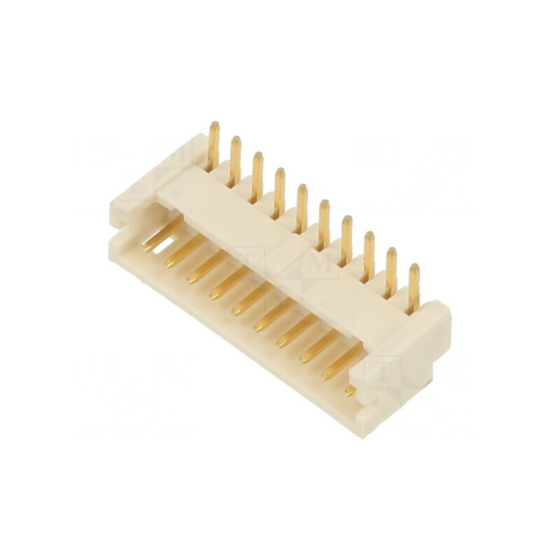 Soclu cablu-placă tată 10 pini pentru PCB 1,25mm THT | Electronic-mag.ro | Componente Electronice