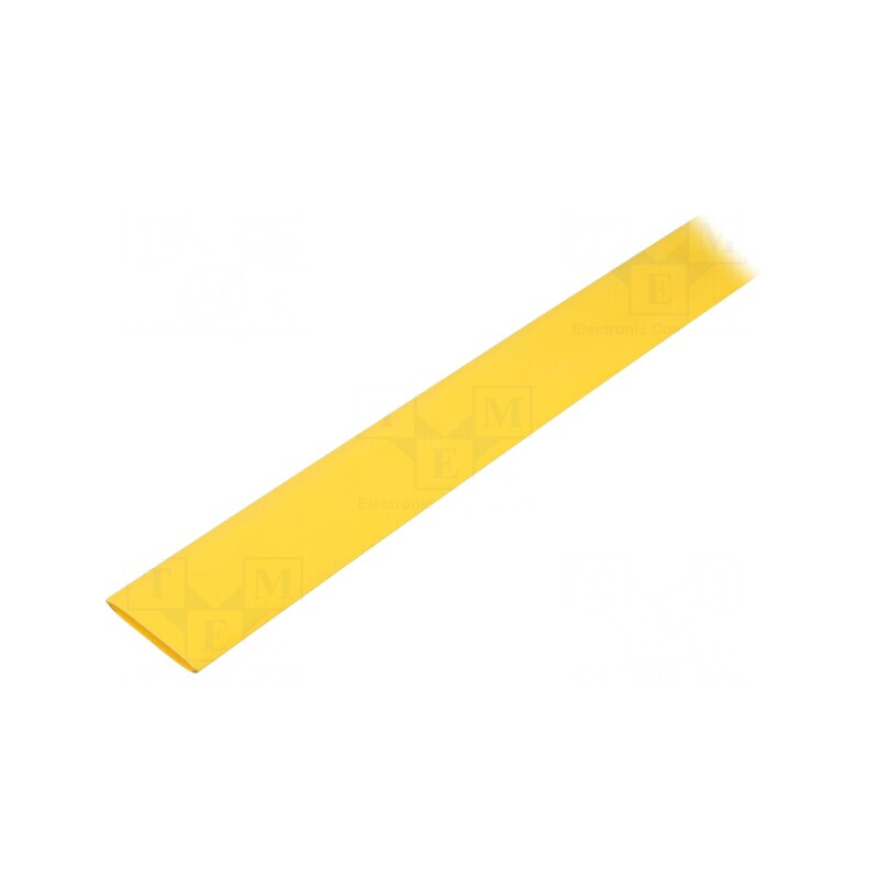 Manșon termocontractabil galben 1,2mm 1m | Electronic-mag.ro | Componente Electronice
