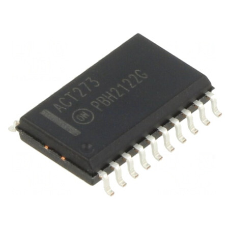 Circuit Integrat Flip-Flop D 8 Canale SMD SO20-W | Electronic-mag.ro | Componente Electronice