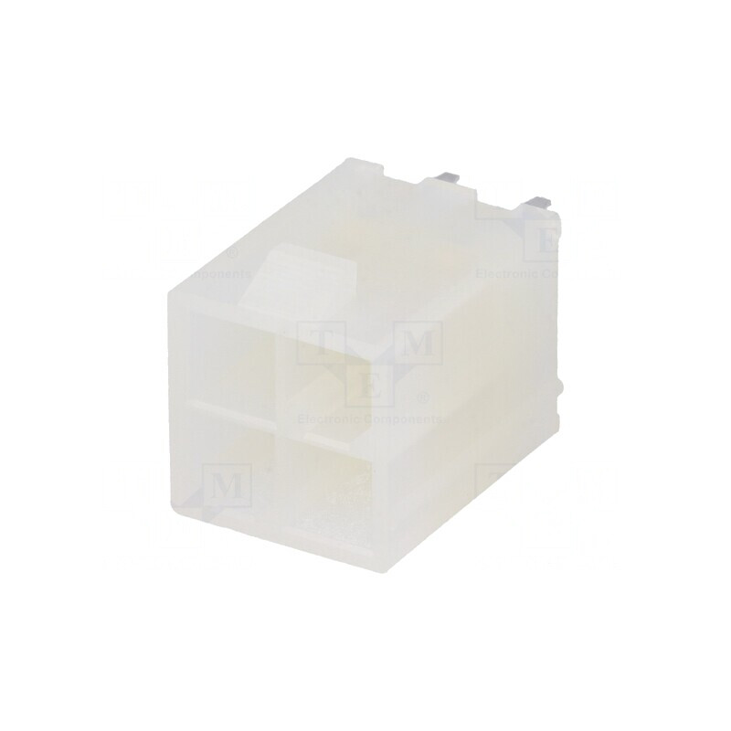 Soclu cablu-placă Mini-Fit Jr 4,2mm 4 PIN THT aurit | Electronic-mag.ro | Componente Electronice