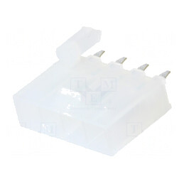Soclu cablu-placă 4 pini Mini-Fit Jr 4.2mm drept 9A | Electronic-mag.ro | Componente Electronice