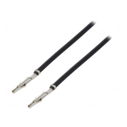 Pin tată cositorit 18AWG MLX cablu 6.35mm | Electronic-mag.ro | Componente Electronice